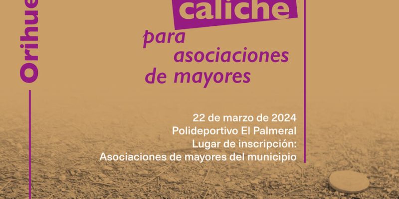 Orihuela celebrará el segundo Campeonato de Caliche para mayores