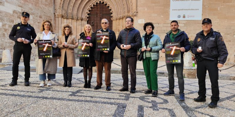 La Cofradía Ecce-Homo de Orihuela organiza la III Campaña Solidaria "Ilumina tu cruz"