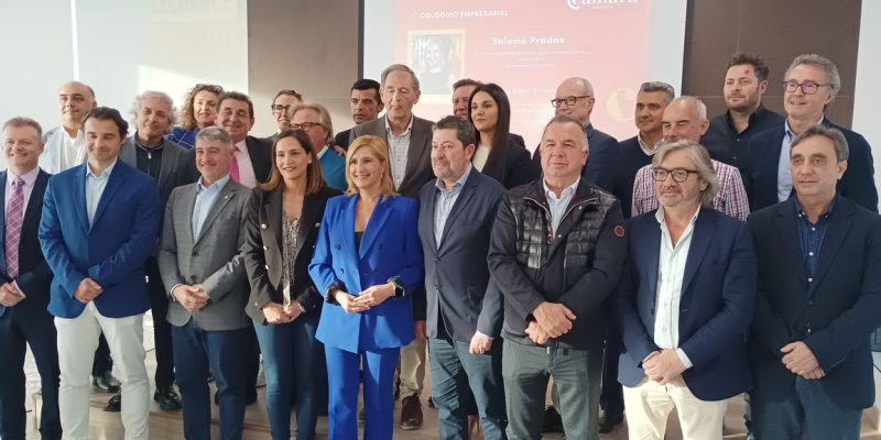 Cámara Orihuela y empresarios de la comarca se reúnen con la consellera de Infraestructuras