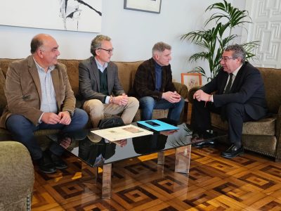 El alcalde de Orihuela se reúne con el presidente de la Diputación Provincial