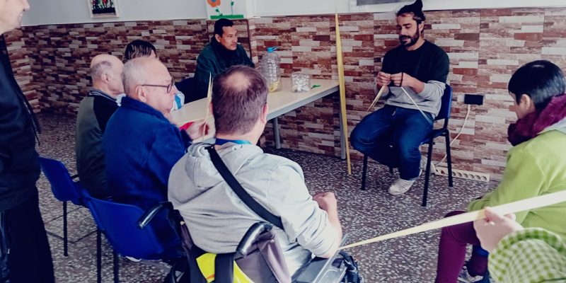 Mancomunidad Bajo Segura organiza un taller de trenzado de palma tradicional