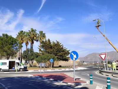 Orihuela mejora su alumbrado público en diferentes tramos