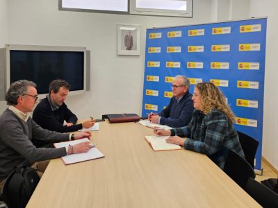 Orihuela solicita a la CHS el acondicionamiento del entorno de las Norias Gemelas