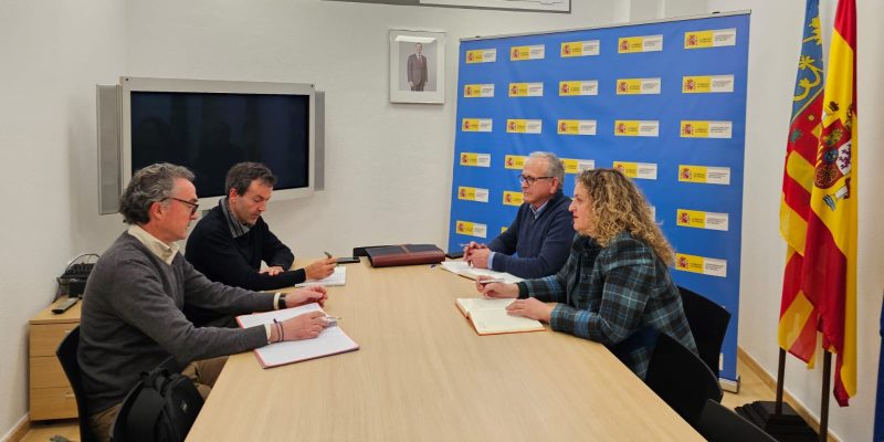 Orihuela solicita a la CHS el acondicionamiento del entorno de las Norias Gemelas