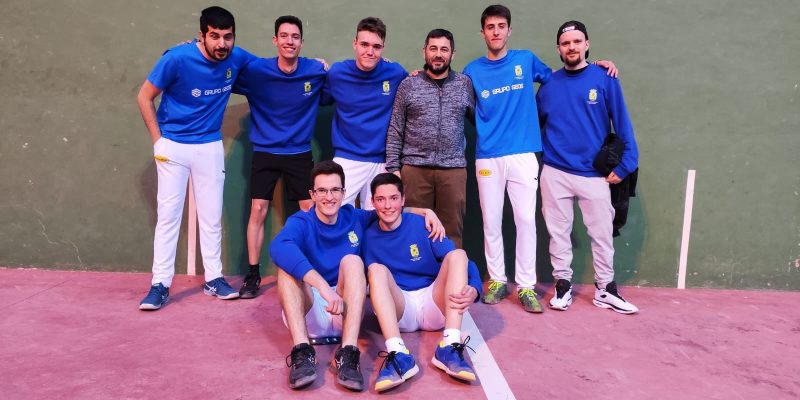 El equipo de Frontenis de San Isidro queda campeón de la Liga Provincial de Alicante