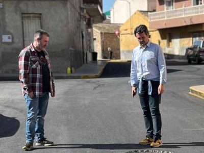 Benejúzar invierte en renovar aceras y asfaltado en varias calles