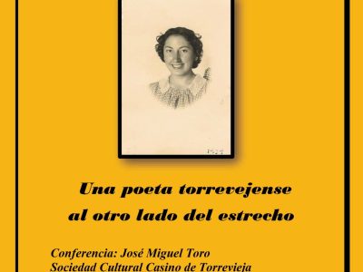 Ars Creatio organiza en Torrevieja una conferencia sobre Trina Mercader