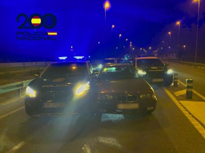 La Policía Nacional detiene a un hombre tras una persecución que acabó en San Fulgencio