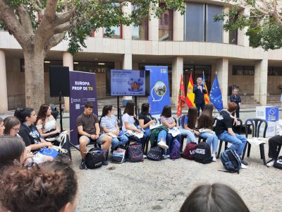Orihuela se convierte en la primera "Plaza de Europa" del proyecto europeo de la Comunitat