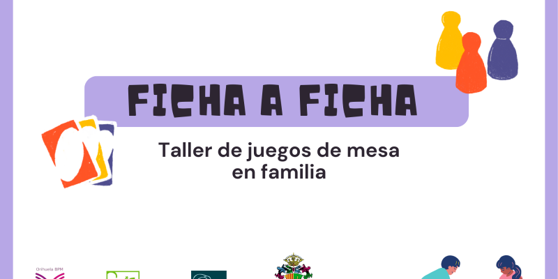 La Concejalía de Familia de Orihuela, en colaboración con Librería Atenea y la marca de juegos DJECO, organiza “Ficha a ficha: taller de juegos de mesa en familia”, una iniciativa diseñada para promover la unión familiar, el aprendizaje y la diversión