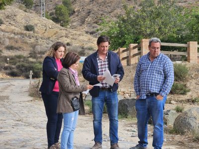 Orihuela inicia la restauración del mirador del Palmeral de San Antón
