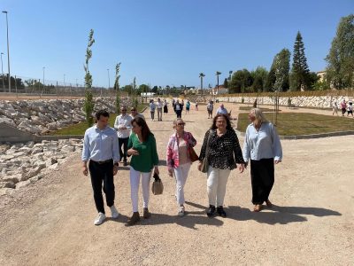 Torrevieja abre al público el parque inundable en la urbanización Doña Inés