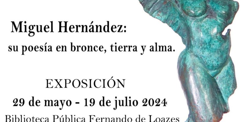 Orihuela acoge una exposición de Alejandro Caamaño sobre Miguel Hernández