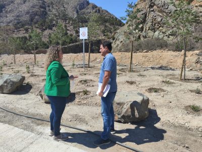 Orihuela finaliza la restauración y adecuación del mirador del Palmeral
