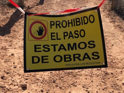 Orihuela inicia la reparación del Sendero Peatonal en la microrreserva de La Glea