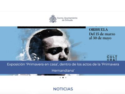 El Ayuntamiento de Orihuela estrena nueva página web