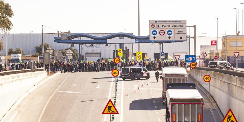 LA UNIÓ denuncia la crecida de importaciones de cítricos de Egipto por puertos españoles