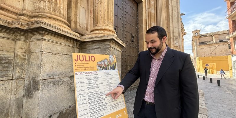 Orihuela organiza excursiones nocturnas en las rutas turísticas de julio