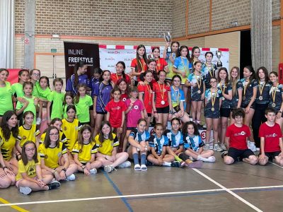 El equipo femenino del Club Patinaje Torrevieja gana el bronce en la Liga Nacional