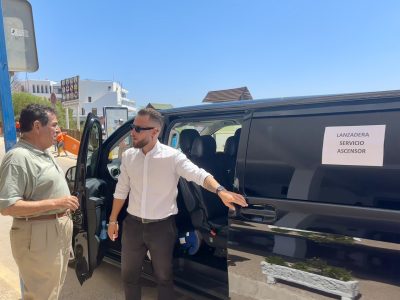 Orihuela mejora el acceso a la Playa de Barranco Rubio con un servicio de lanzadera