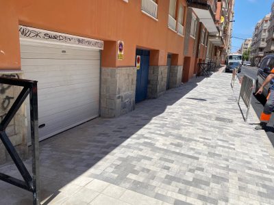 Finalizan las obras de evacuación de aguas pluviales en la Avenida de la Purísima en Torrevieja