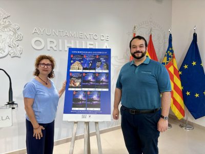 Orihuela organiza "Conciertos Bajo las Estrellas" en las noches de verano