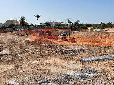 Torrevieja presenta la integración paisajística del Parque Inundable de Torreta Florida