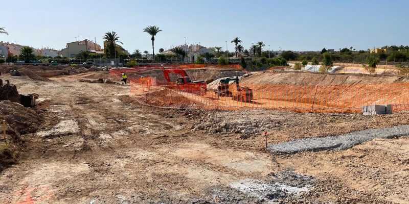 Torrevieja presenta la integración paisajística del Parque Inundable de Torreta Florida