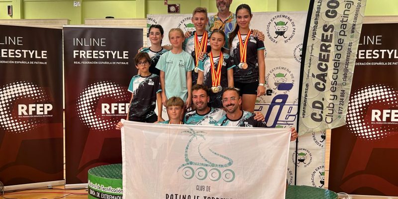 Impresionantes resultados del Club de Patinaje Torrevieja en el Campeonato de España