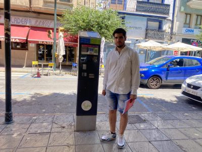 Concordia en Orihuela propone eliminar la Zona Azul en julio y agosto