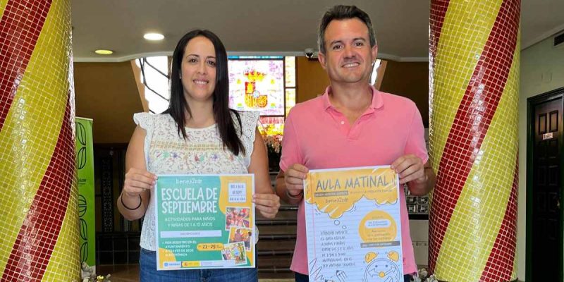 Benejúzar pone en marcha la Escuela de Septiembre para menores de 12 años