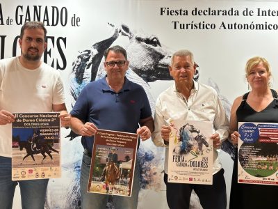 El Ayuntamiento de Dolores y FEGADO presentan la Feria de Ganado 2024
