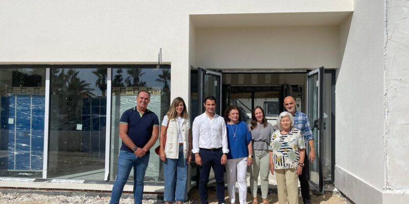 Las obras del Centro de Día de Salud Mental de Torrevieja avanzan a buen ritmo