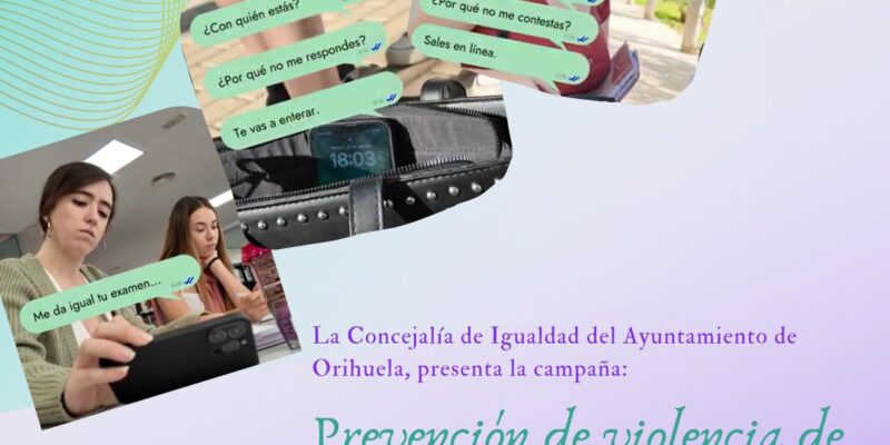 Orihuela pone en marcha un programa de prevención de violencia de género
