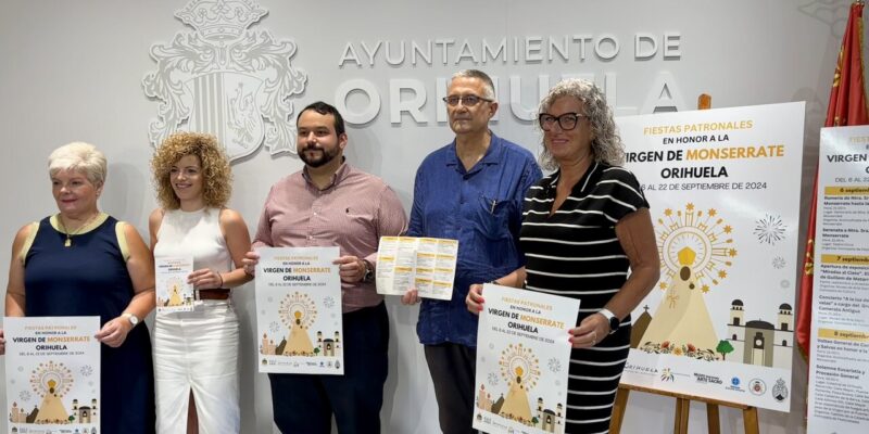 Orihuela celebra las Fiestas en honor a la Virgen de Monserrate con muchas actividades