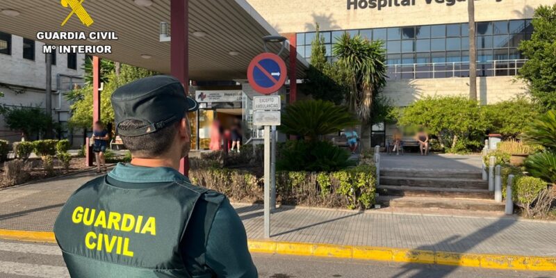 La Guardia Civil detiene a una pareja por la agresión a una médico en el Hospital de la Vega Baja