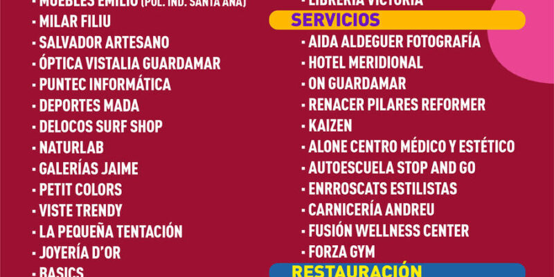 Guardamar pone en marcha una nueva campaña del Bono Consumo