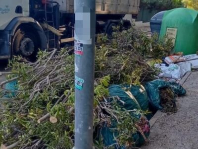 Orihuela adjudica el servicio de depósito y transporte de podas y enseres