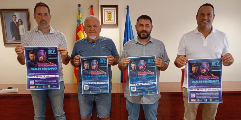 San Isidro acoge una Game Party el viernes 27 de septiembre