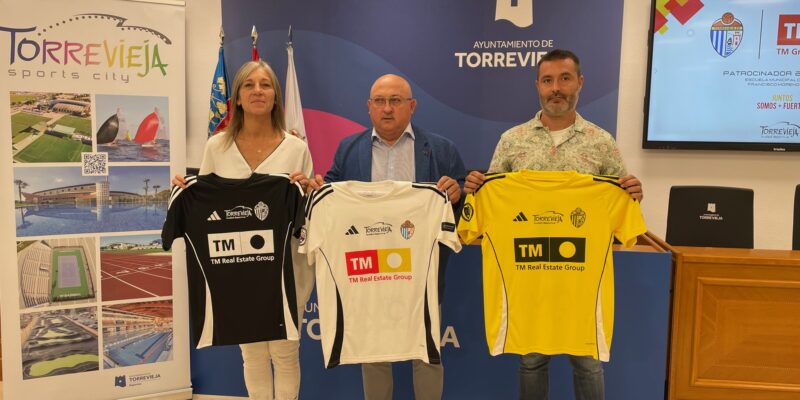 TM Grupo Inmobiliario patrocinará las escuelas municipales de fútbol de Torrevieja