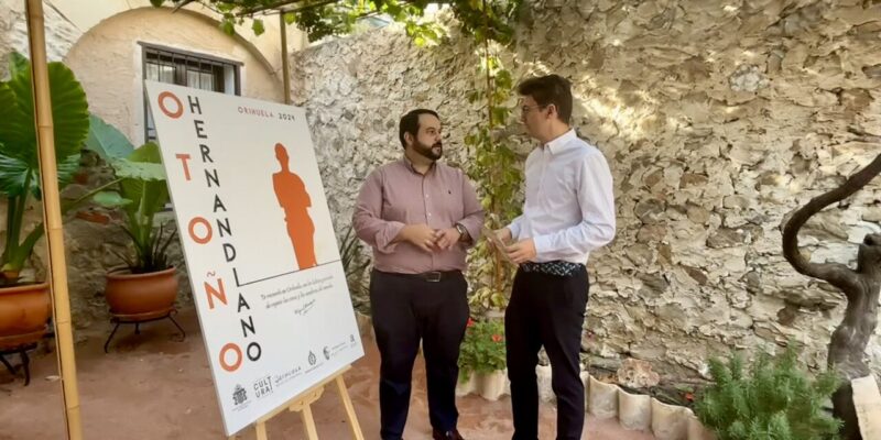 Orihuela presenta las actividades culturales del "Otoño Hernandiano"