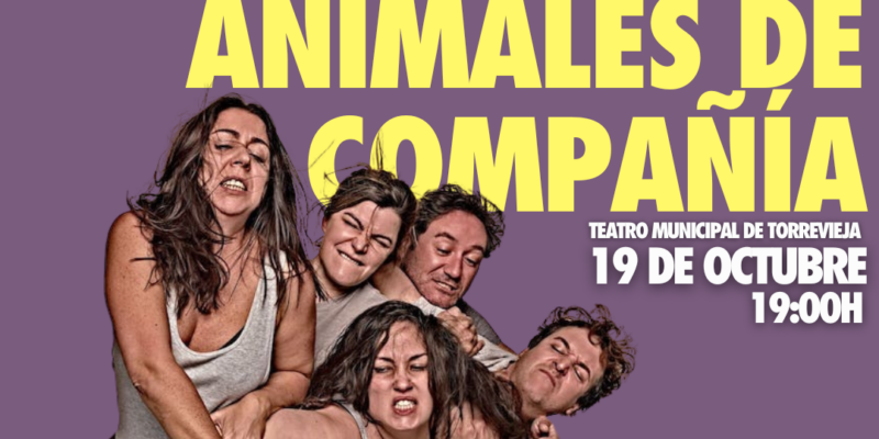 Torrevieja acoge la puesta en escena de la comedia "Animales de compañía"