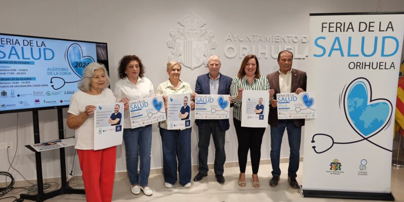 Orihuela acogerá una nueva edición de la Feria de la Salud
