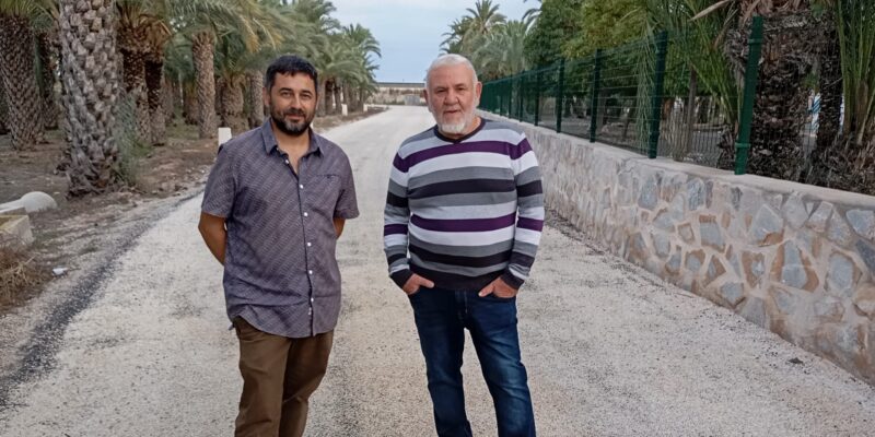 San Isidro acomete la mejora del Camino El Saladar con el sistema de doble tratamiento