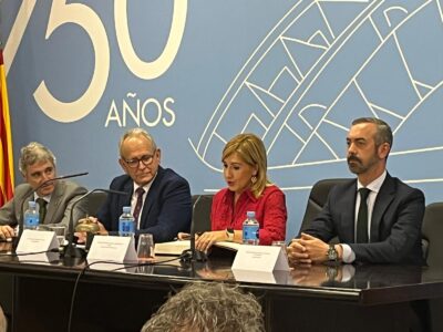 La consellera de Justicia visitó el Juzgado Privativo de Aguas de Orihuela