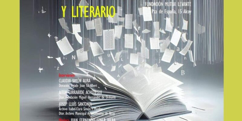 El director de la Fundación Miguel Hernández hablará en Alcoy de los legados y archivos del poeta