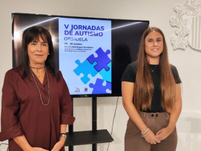 Orihuela celebrará las V Jornadas de Autismo el 29 y 30 de octubre