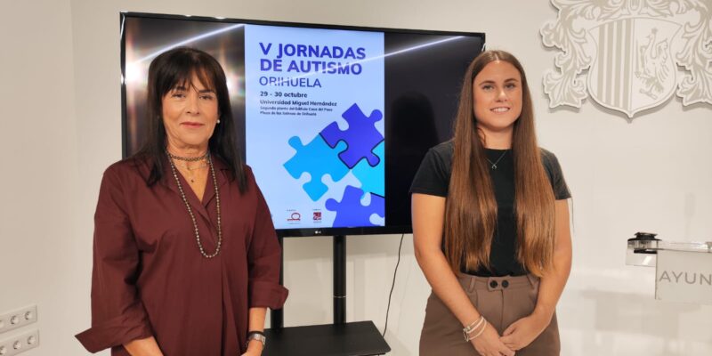 Orihuela celebrará las V Jornadas de Autismo el 29 y 30 de octubre