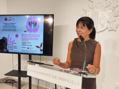 Orihuela celebrará las I Jornadas de Salud Mental el 11 de octubre en La Lonja