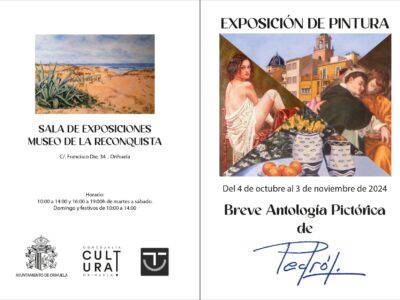 Llega a Orihuela la exposición "Breve Antología Pictórica" de Pedrol